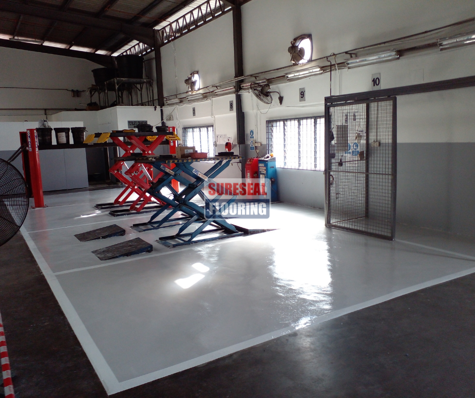epoxy car workshop Malaysia