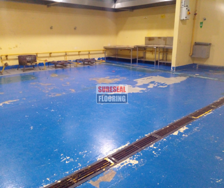 PU FLOOR FOR CENTRAL KITCHEN