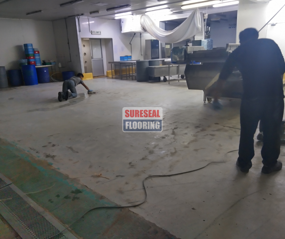 pu coating floor