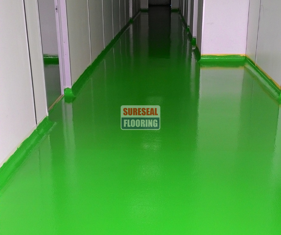 Office epoxy floor